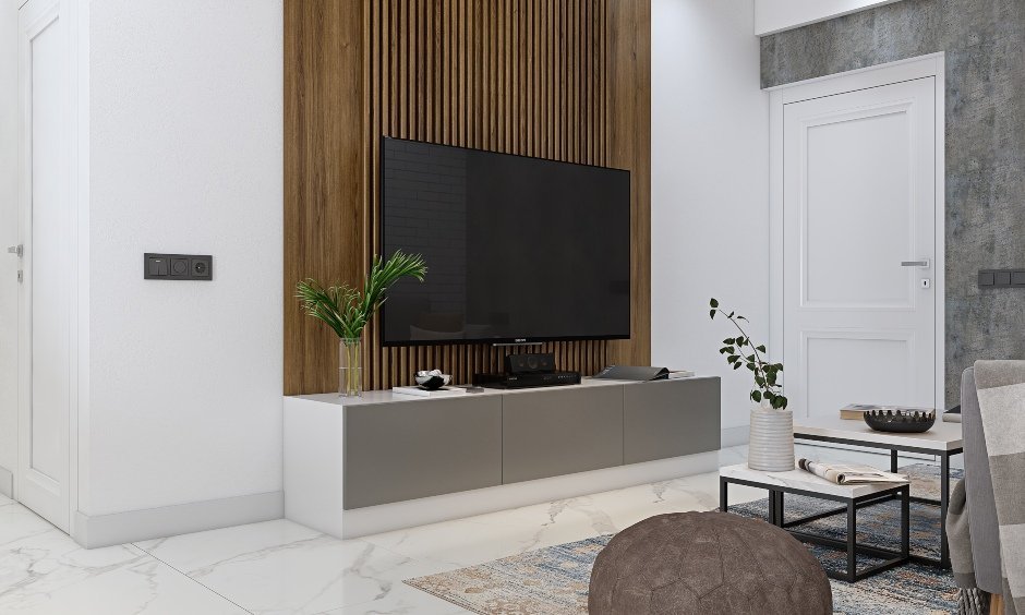 tv-unit-with-wooden-panel-background-in-3-bhk-house